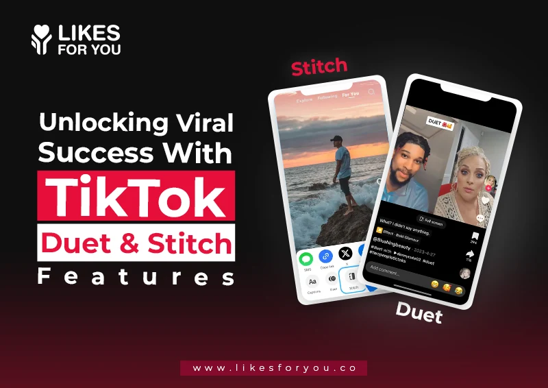 Unlock viral success with TikTok Duet and Stitch features