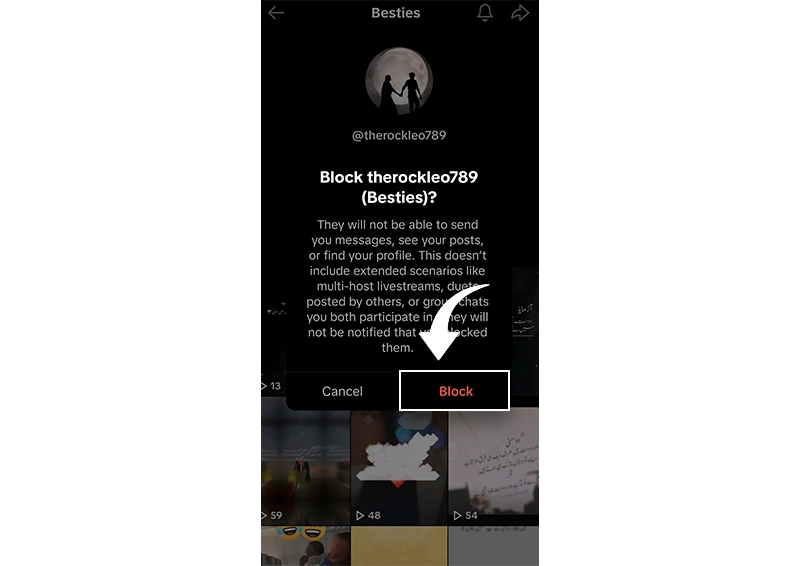 Tap block again