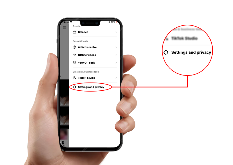 Settings > Privacy