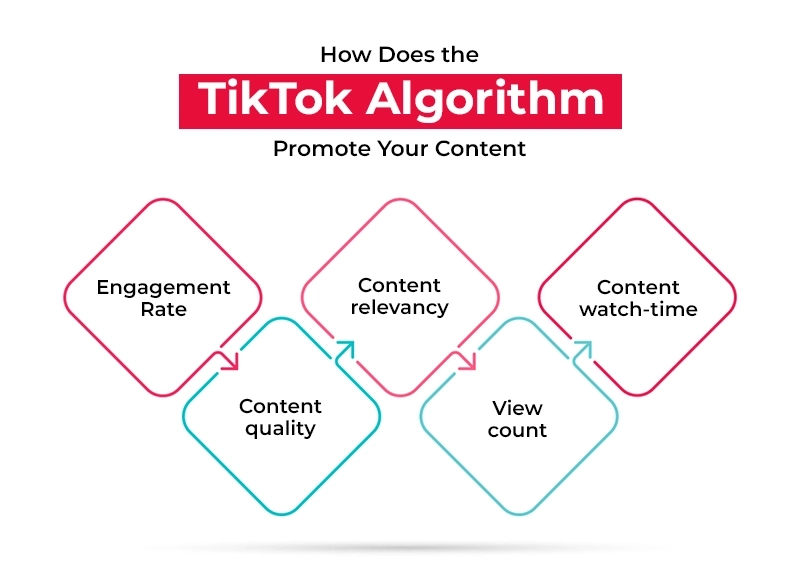 TikTok algorithm promote your content