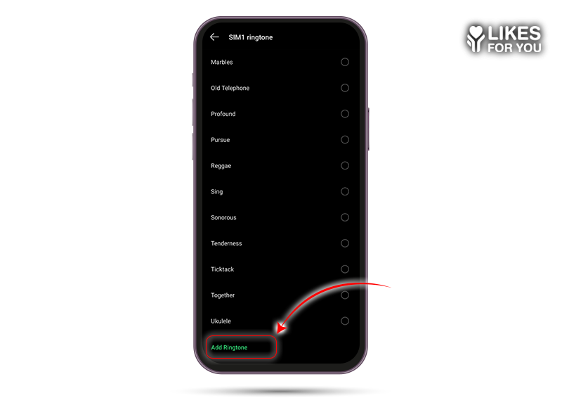Add + button