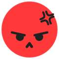 red angry face tiktok secret emojis