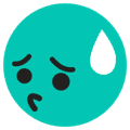 Embarrassed tiktok emoji