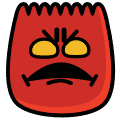 red angry face Rage emoji